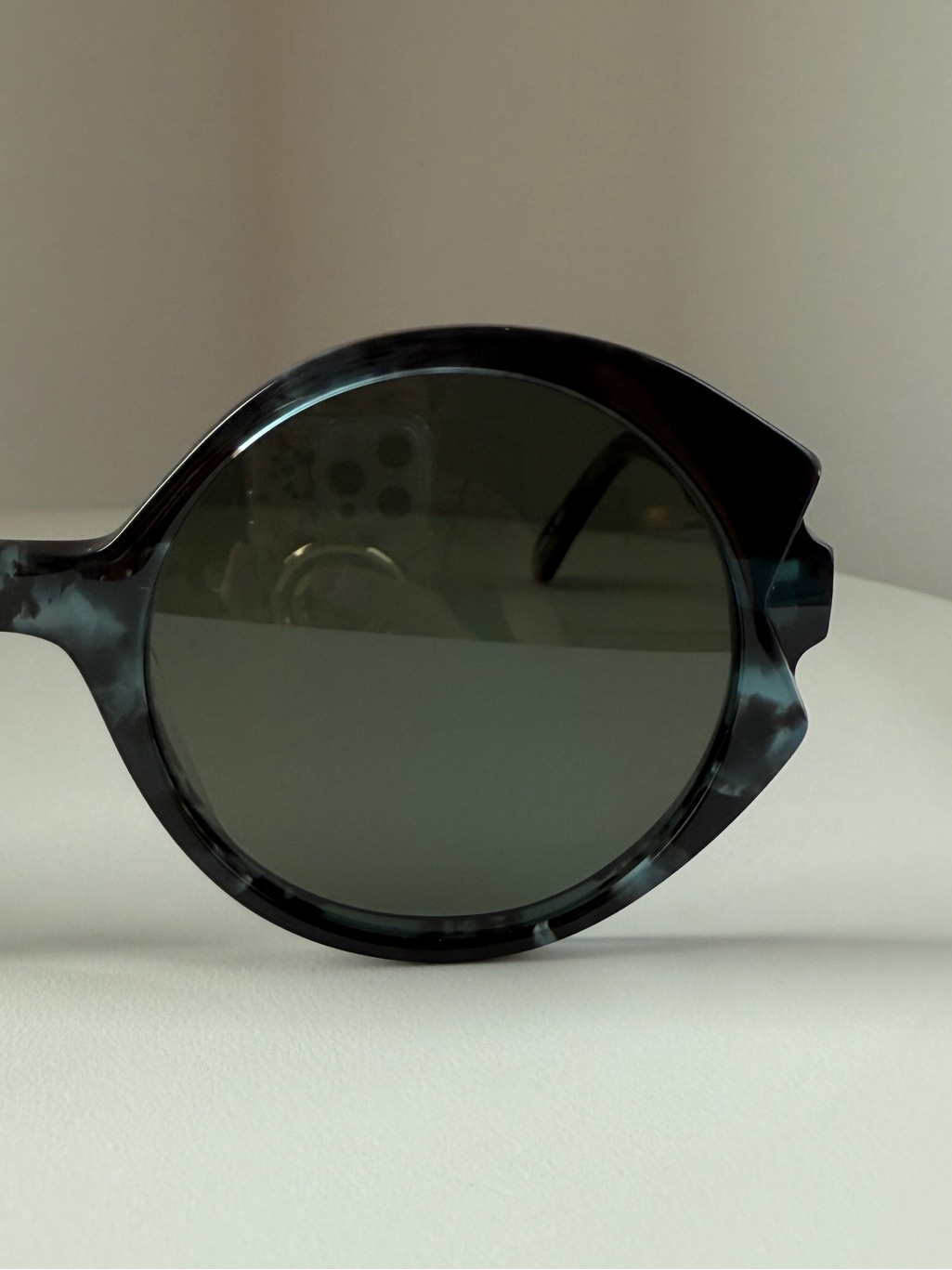 Oliver Goldsmith Handmade ‘Circle Line’ Sunglasses In Rain — image 6 of 8